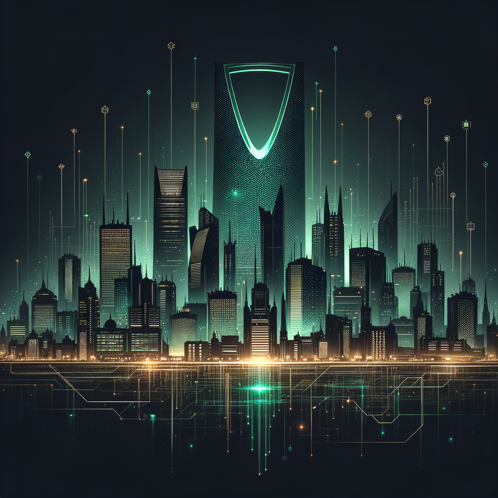 Saudi Arabia digital transformation cityscape
